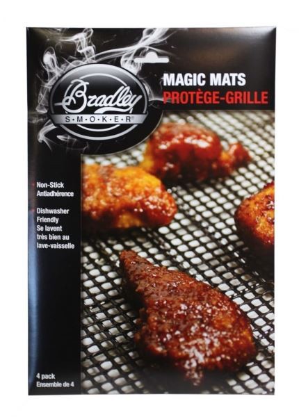 síťka na rošty Bradley Smoker -Magic Mats Bradley set 4ks